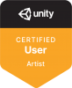 Unity Certified User Artist certification